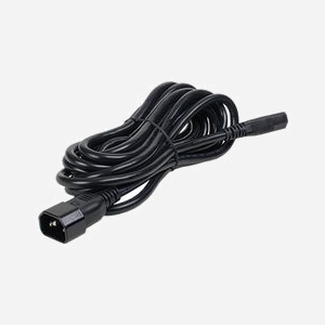 Fujitsu Câble Alimentation Noir 1.8m Connecteur Mâle/Mâle Réf. T26139-Y1968-L180 pour PRIMERGY RX/SX/TX Series - Miniature 1