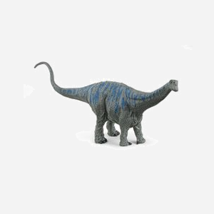 schleich DINOSAURS Brontosaure 15027 : Figurine Dinosaure 327mm Bleu/Gris, 4-12 ans, Thème Dinosaures, Poids 243.9g, Jurassique Supérieur.