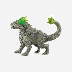 schleich ELDRADOR CREATURES Figurine Dragon de Pierre 70149 Vert/Gris, 175x73x125mm, 7-12 ans, Action/Aventure, 334.18g, Viêt Nam - Miniature 2