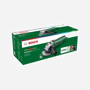 Meuleuse d'Angle Bosch UniversalGrind 750-125, Ø125mm, 750W, 12000 tr/min, Moteur Brushless, Protection Redémarrage, 1.9kg, Ref: 0-603-3E2-001 - Miniature 2