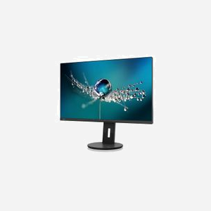 Fujitsu B2711 TS QHD - Écran 27" LED IPS, 2560x1440, 5ms, 350cd/m², DP/HDMI/DVI, Hub USB, Réglable en hauteur, Noir (S26361-K1702-V160) - Miniature 2