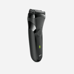 Braun Series 3 300s Rasoir à Grille Noir - 2 SensoFoil, Batterie NiMH, Autonomie 20min, Charge Rapide 5min, Tondeuse Intégrée, Lavable, Indicateur LED - Miniature 4