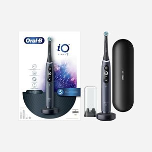 Brosse à Dents Électrique Rotative Oral-B iO, Référence 4210201363026, 5 Modes, Bluetooth, Batterie intégrée, Charge 3h, Écran, 1 Poignée, 1 Brosse, Étui