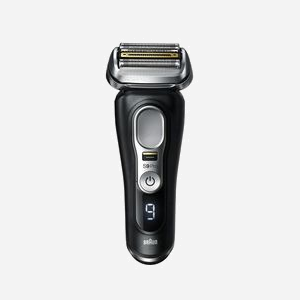 Braun Series 9 9460cc Rasoir Grille Noir - Batterie Lithium-Ion 60min, Lames Acier Inoxydable, Port USB, Station Nettoyage, Étui