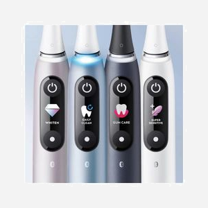 Oral-B iO Series 9N Brosse à Dents Vibrante Adulte Noire, 7 Modes, Minuteur 2min, Capteur de Pression, Batterie Intégrée, 1 Poignée, 1 Brossette - Miniature 2