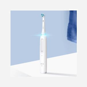 Oral-B iO Series 4 Brosse à Dents Rotative Adulte Blanc - 4 Modes, Capteur de Pression, Minuterie, Batterie Intégrée, 1 Poignée, 1 Brossette - Miniature 2