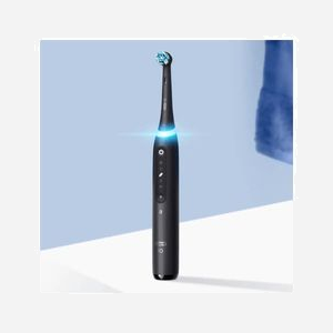 Oral-B iO Series 5 Brosse à Dents Vibrante Noire, 5 Modes, Minuteur 2min, Capteur de Pression, Batterie Intégrée, 1 Poignée & 1 Brossette - Miniature 2