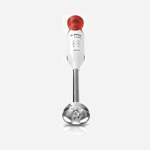 Bosch MSM64110 Mixeur Plongeant 450W - Acier Inox, 2 Vitesses, Turbo - Gobelet Doseur - Rouge/Blanc - 55x62x393mm - Secteur 220-240V - Miniature 3