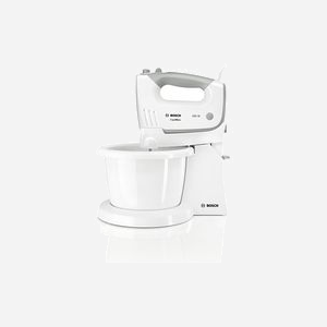 Bosch MFQ36490 Robot Mixer 450W Blanc, Bol 0.5L, 5 Vitesses + Turbo, Batteurs et Crochets Pétrisseurs, Câble 1.3m, Dimensions 74x208x154mm - Miniature 5