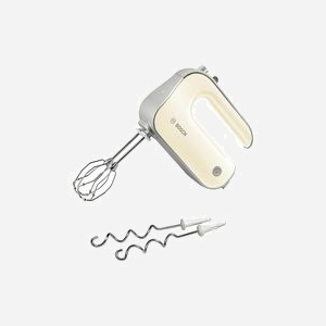 Batteur à main Bosch MFQ40301 500W - 5 Vitesses + Turbo - Câble 1.4m - Dimensions 142x200x75mm - Tension 220-240V / 50-60Hz - Miniature 1
