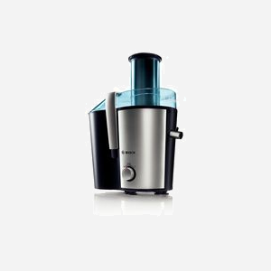 Bosch MES3500 Centrifugeuse 700W Noir/Argent - Cheminée 7.3cm, Bol 1.25L, Récipient à Pulpe 2L, Filtre Inox, Ejection Automatique de la Pulpe - Miniature 2