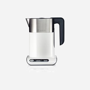 Bosch TWK8611P Bouilloire 1.5L 2400W Anthracite/Inox/Blanc, Corps Inox/Plastique, Thermostat, Arrêt Surchauffe, Maintien au Chaud, Filtre, Base 360° - Miniature 2