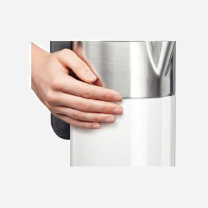 Bosch TWK8611P Bouilloire 1.5L 2400W Anthracite/Inox/Blanc, Corps Inox/Plastique, Thermostat, Arrêt Surchauffe, Maintien au Chaud, Filtre, Base 360° - Miniature 5
