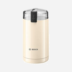 Moulin à café Bosch TSM6A017C Crème 180W - Capacité 75g, Lames Acier Inoxydable, Tension 220-240V, Dimensions 90x90x170mm, Système de sécurité - Miniature 1