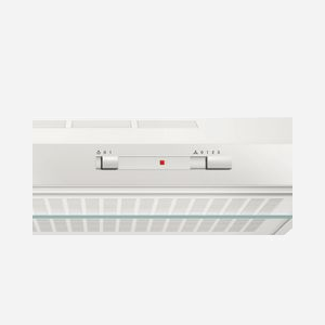 Hotte Murale Bosch Serie 2 DUL62FA21 Blanc, 250 m³/h, Extraction Conduit, Classe E, LED 4W, 60cm, 68dB, Filtre Toison, Diamètre Conduit 12cm - Miniature 2