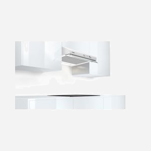Hotte Murale Bosch Serie 2 DUL62FA21 Blanc, 250 m³/h, Extraction Conduit, Classe E, LED 4W, 60cm, 68dB, Filtre Toison, Diamètre Conduit 12cm - Miniature 4