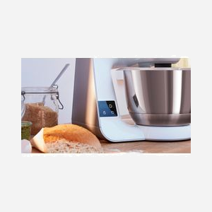 Bosch MUM5XW20 Robot de Cuisine 1000W, Bol 3.9L Blanc, 7 Vitesses, Mode Impulsion, Rotation Planétaire, Commandes Tactile/Boutons, Sans BPA - Miniature 4