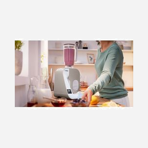 Bosch MUM5XW20 Robot de Cuisine 1000W, Bol 3.9L Blanc, 7 Vitesses, Mode Impulsion, Rotation Planétaire, Commandes Tactile/Boutons, Sans BPA - Miniature 5