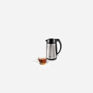 Bosch TWK3P420 Bouilloire 1.7L 2400W Noir/Inox, Corps Acier Inoxydable, Indicateur Niveau d'Eau, Sécurité Surchauffe, Filtre Anti-Calcaire, Base 360° - Miniature 2
