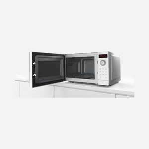 Micro-onde Bosch Serie 2 FFL023MW0 20L 800W Blanc - Plateau 27cm, Commandes Rotatives, Écran LED, Cavité Inox, Fonction Décongélation et 7 Programmes Auto. - Miniature 4