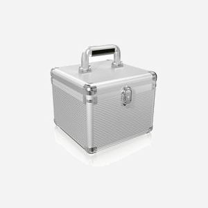 ICY BOX IB-AC628 Valise de Transport Métal/Plastique Argent pour HDD 2.5/3.5", 240x200x230mm, Poignée Argent, 10 Périphériques Supportés - Miniature 2