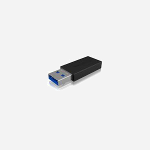 ICY BOX IB-CB015 Adaptateur USB Type-C 3.1 (Gen 2) vers USB Type-A 3.1 (Gen 2) Noir - Transfert 10 Gbit/s - Compatible Windows/macOS - Miniature 2