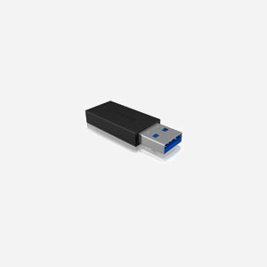 ICY BOX IB-CB015 Adaptateur USB Type-C 3.1 (Gen 2) vers USB Type-A 3.1 (Gen 2) Noir - Transfert 10 Gbit/s - Compatible Windows/macOS - Miniature 4