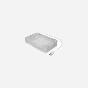 ICY BOX IB-AC705-6G Boîtier Externe pour HDD/SSD SATA III 2.5/3.5" USB 3.2 Gen 1 Type-A, Support UASP, Blanc, Chipset JMS578 - Miniature 5