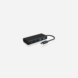 ICY BOX IB-HUB1426-CPD Hub USB 3.2 Gen 1 Type-C vers 2x Type-A & 3x Type-C, 5000 Mbit/s, Aluminium/Plastique, 60W Power Delivery