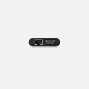ICY BOX IB-DK4040-CPD Dock USB-C 3.2 Gen 1 : 3x USB-A, 1x USB-C, HDMI 4K, VGA, Ethernet Gigabit, Lecteur SD/MicroSD, Power Delivery 100W - Miniature 3