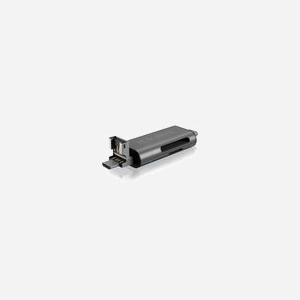 ICY BOX IB-CR201-C3 Lecteur Cartes Mémoire USB 3.2 Gen 1 Type-C Anthracite - SD/SDHC/SDXC/MicroSD - 5000 Mbit/s - Aluminium - 83x24x12mm - Miniature 5
