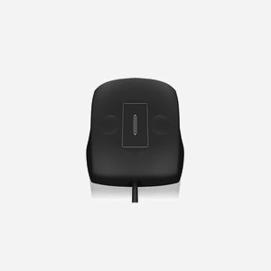 KeySonic KSM-5030M-B Souris USB Type-A Ambidextre, 2 Boutons Tactiles Programmables, Scroll Tactile, IP68, Câble 1.8m, Noir - Miniature 2