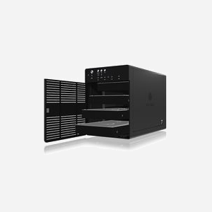 ICY BOX IB-3640SU3 Boîtier Externe HDD 3.5" SATA, USB 3.2 Gen 1 Type-B, eSATA, Aluminium/Plastique, 1 Ventilateur 8cm, RAID/JBOD - Miniature 4