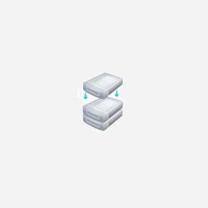 ICY BOX IB-AC602A Étui pour Disque Dur 3.5" en Plastique Translucide 120x120x37mm, Compatible Toutes Marques, 100g - Miniature 2