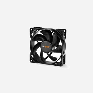 be quiet! Pure Wings 2 92mm Ventilateur PC - 92x92x25mm, 1900 RPM max, 18.6 dB(A), 56.02 m³/h, Rifle Bearing, 80000h MTTF, 12V