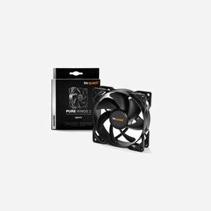be quiet! Pure Wings 2 92mm Ventilateur PC - 92x92x25mm, 1900 RPM max, 18.6 dB(A), 56.02 m³/h, Rifle Bearing, 80000h MTTF, 12V - Miniature 2