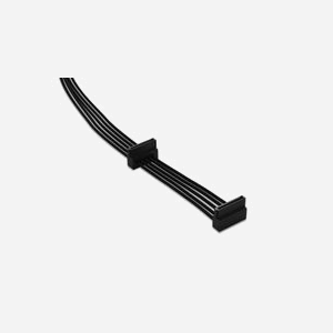 Câble be quiet! BC025 - Connecteur 2x SATA 15-Pin vers alimentation - Longueur 0.7m - Compatible Dark Power Pro/Straight Power/Pure Power/Power Zone - RoHS