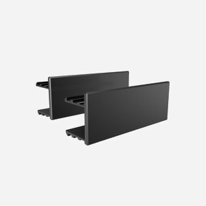 be quiet! BGA06 Kit de 2 Compartiments Noirs pour Châssis Midi Tower Dark Base 700, Silent Base 801/601. Dimensions : 38x117x50mm. - Miniature 1