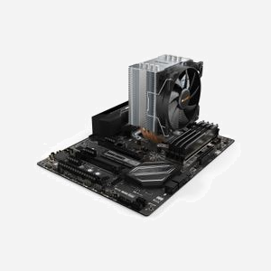 be quiet! Pure Rock 2 BK006 - Ventirad CPU 120mm, 1500 RPM max, 26.8 dB(A), TDP 150W, Sockets Intel LGA 115x/1200/1700/20xx & AMD AM4/AM5 - Miniature 3