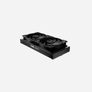 be quiet! Pure Loop 2 240mm Refroidissement Liquide AIO, Radiateur 240mm, Sockets Intel LGA 115x/1200/1700 & AMD AM4/AM5, 2x 120mm PWM, Noir - Miniature 3