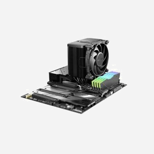 be quiet! Dark Rock 5 BK035 Ventirad CPU mono tour 120mm, 2100 tr/min, 93.5 m³/h, sockets Intel LGA 115x/1200/1700/1851 & AMD AM4/AM5, noir - Miniature 4