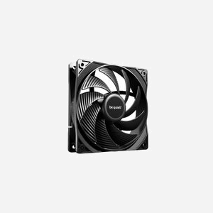 be quiet! Pure Wings 3 120mm PWM, Ventilateur PC 120x120x25mm, 2100tr/min, 101.2 m³/h (59.6 CFM), 30.9dB(A), 2.41 mmH2O, 4-Pin, 80000h MTTF