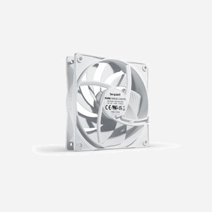 Ventilateur PC be quiet! Pure Wings 3 120mm PWM Blanc, 2100 tr/min, 101.2 m³/h (59.6 CFM), 2.41 mmH2O, Palier lisse, 30.9 dB(A), 4-Pin, BL111 - Miniature 2