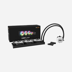 be quiet! Light Loop 360mm - Refroidissement liquide AIO ARGB, Radiateur 397mm, Ventilateurs 120mm PWM, Sockets Intel/AMD, 17.2-36.8 dBA - Miniature 4