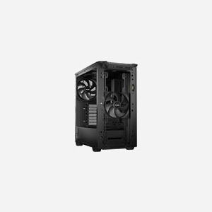 be quiet! Pure Base 501 Noir - Boîtier PC Midi Tower ATX/Micro ATX/Mini-ATX, Acier/ABS/Verre, 3x 140mm PWM, ARGB, USB 3.2 Gen 2, sans alimentation - Miniature 2