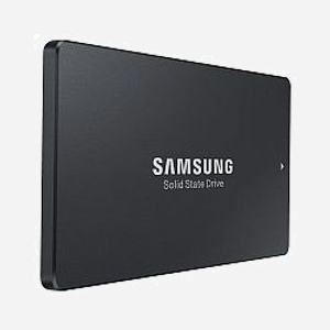 Samsung SSD 960Go 2.5" SATA III TLC (MZ7L3960HCJR-00A07) Lecture 550Mo/s Ecriture 520Mo/s pour Serveur/Station de travail - Miniature 1