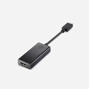 HP Adaptateur USB-C vers VGA Noir (N9K76AA) - 13x25.5x150mm, 23.9g - Transfert Vidéo vers Ecran Externe/Projecteur, Code SH 84733020 - Miniature 2