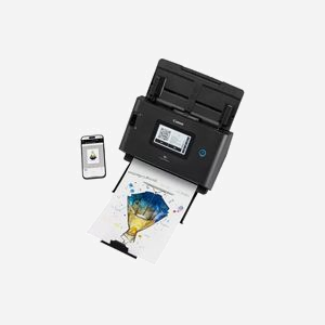 Scanner ADF Canon DR-S350NW : 600 DPI, 50 ppm (A4), Recto-Verso 100 ipm, Chargeur 60 feuilles, WiFi, Écran LCD 4.3", Scan vers FTP - Miniature 3