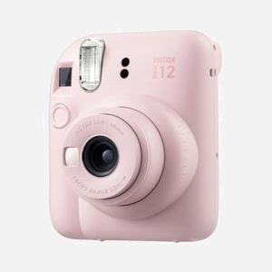 Fujifilm Instax Mini 12 Rose - Appareil Photo Instantané 86x54mm, Focale 60mm (equiv. 35mm), Flash 0.3-2.2m, ISO 5-14.5, Alimentation 2xAA - Miniature 2