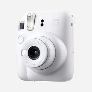 Fujifilm Instax Mini 12 Blanc - Appareil Photo Instantané 86x54mm, Objectif 60mm (equiv. 35mm), Flash 0.3-2.2m, ISO 5-14.5, Alimentation 2xAA - Miniature 3